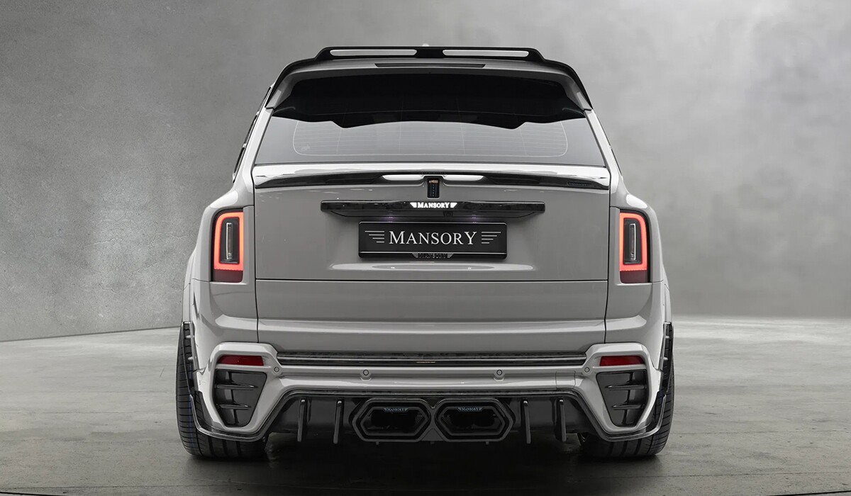 Обвес Mansory Rolls-Royce Cullinan рестайлинг 2026 2025 2024