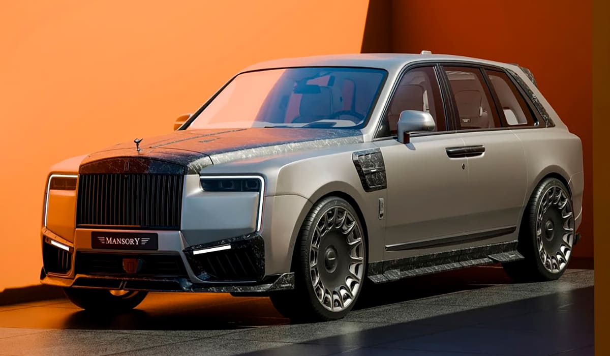 Обвес Mansory Soft kit Rolls-Royce Cullinan рестайлинг 2026 2025 2024