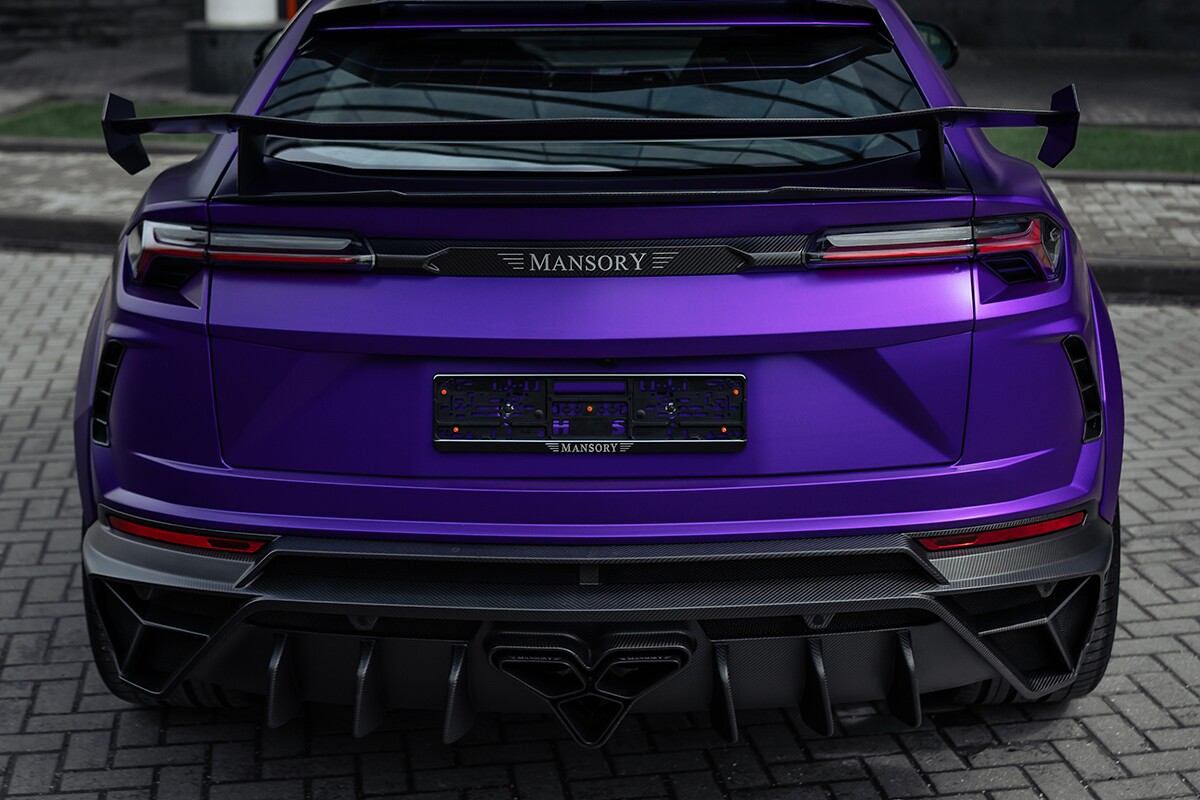 Установленный обвес Mansory Lamborghini Urus
