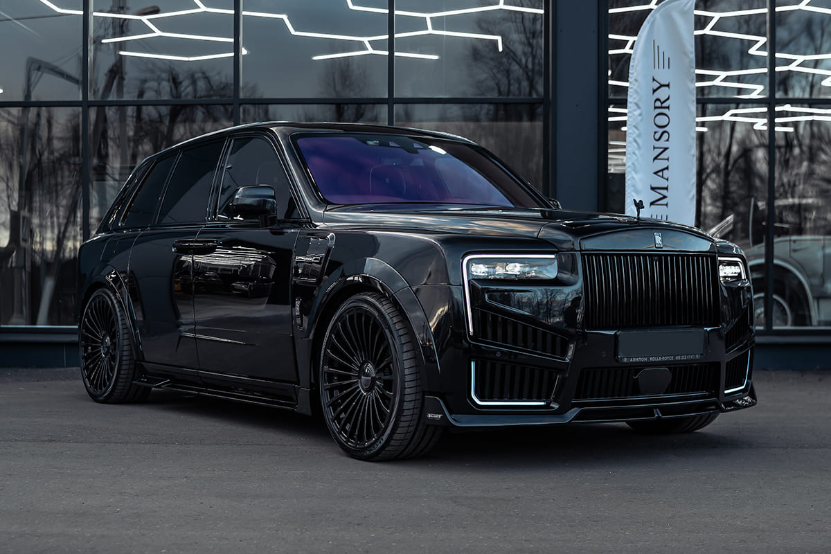Установленный обвес Mansory Widebody Rolls-Royce Cullinan Series II